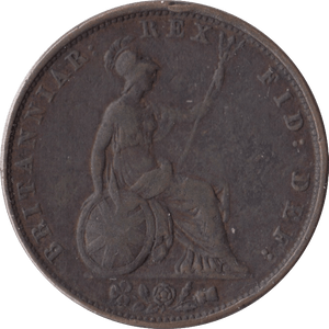 1837 HALFPENNY ( FINE ) - Halfpenny - Cambridgeshire Coins