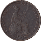 1837 HALFPENNY ( FINE ) - Halfpenny - Cambridgeshire Coins
