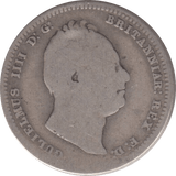 1837 SHILLING ( FAIR ) 6 - Shilling - Cambridgeshire Coins