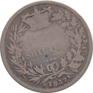 1837 SHILLING ( FAIR ) 6 - Shilling - Cambridgeshire Coins