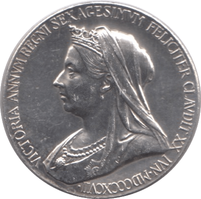 1837 SILVER VICTORIA MEDALLION - SILVER WORLD COINS - Cambridgeshire Coins