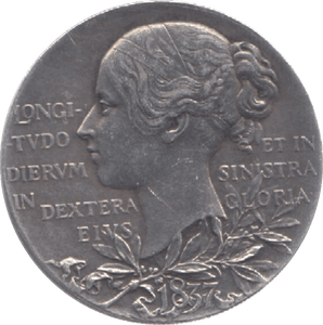 1837 SILVER VICTORIA MEDALLION - WORLD SILVER COINS - Cambridgeshire Coins