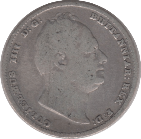 1837 SIXPENCE ( FINE ) - Sixpence - Cambridgeshire Coins