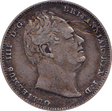 1837 SIXPENCE ( GF ) B - Sixpence - Cambridgeshire Coins