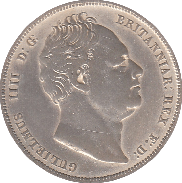 1837 HALFCROWN ( GVF ) - Halfcrown - Cambridgeshire Coins