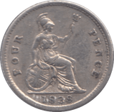 1838 FOURPENCE ( EF ) - Fourpence - Cambridgeshire Coins