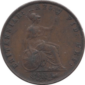 1838 HALF PENNY ( GVF ) - Halfpenny - Cambridgeshire Coins