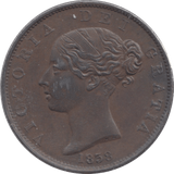 1838 HALFPENNY ( EF ) - Halfpenny - Cambridgeshire Coins