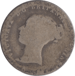 1838 SILVER THREEPENCE ( FAIR ) - Threepence - Cambridgeshire Coins