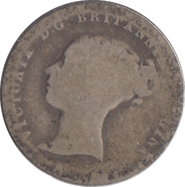 1838 SILVER THREEPENCE ( FAIR ) - Threepence - Cambridgeshire Coins