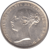 1838 SIXPENCE ( AUNC ) - Sixpence - Cambridgeshire Coins