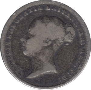 1838 SIXPENCE ( NF ) 3 - Sixpence - Cambridgeshire Coins