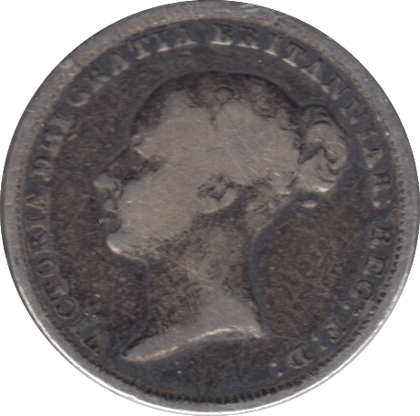 1838 SIXPENCE ( NF ) 3 - Sixpence - Cambridgeshire Coins