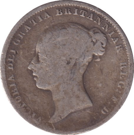 1838 SIXPENCE ( NF ) - Sixpence - Cambridgeshire Coins