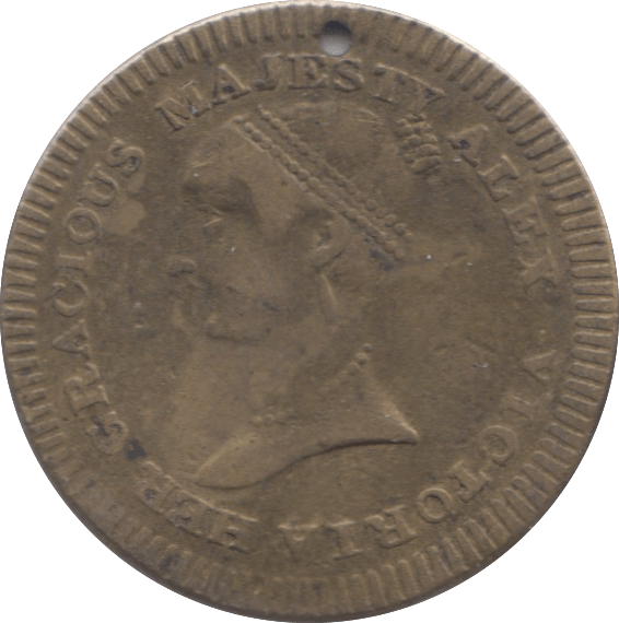 1838 VICTORIA CORONATION MEDALLION - MEDALLIONS - Cambridgeshire Coins