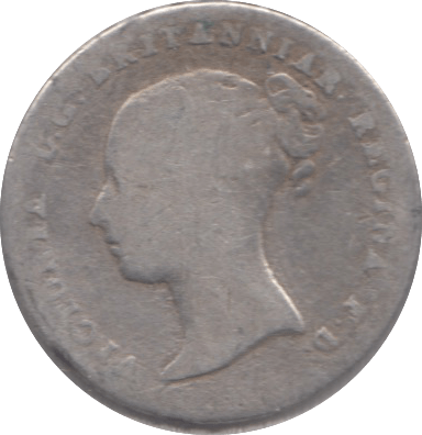 1839 FOURPENCE ( FAIR ) 9 - Fourpence - Cambridgeshire Coins