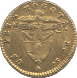 1839 GOLD ONE PESO COLOMBIA - Gold World Coins - Cambridgeshire Coins