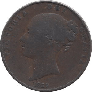 1839 ISLE OF MAN PENNY - WORLD COINS - Cambridgeshire Coins