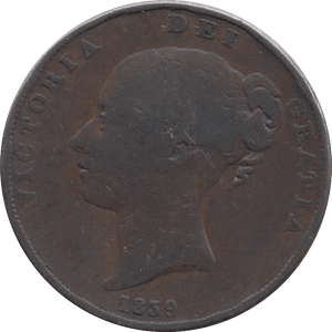 1839 ISLE OF MAN PENNY - WORLD COINS - Cambridgeshire Coins
