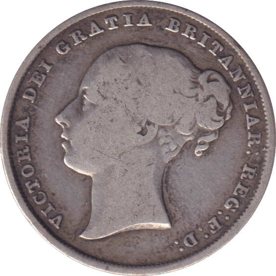 1839 SHILLING ( FINE ) - Shilling - Cambridgeshire Coins