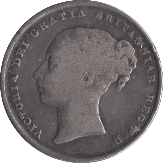 1839 SHILLING ( FINE ) - Shilling - Cambridgeshire Coins