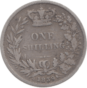 1839 SHILLING ( NF ) 13 - Shilling - Cambridgeshire Coins