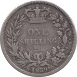 1839 SHILLING ( NF ) - Shilling - Cambridgeshire Coins
