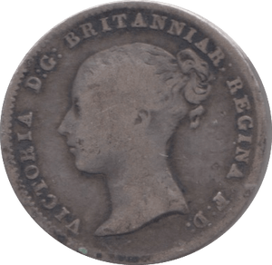 1839 SILVER FOURPENCE ( FINE ) 4 - Fourpence - Cambridgeshire Coins