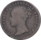 1839 SILVER FOURPENCE ( FINE ) 4 - Fourpence - Cambridgeshire Coins