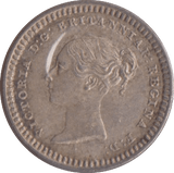 1839 SILVER THREE HALF PENCE ( UNC ) - Three Half Pence - Cambridgeshire Coins