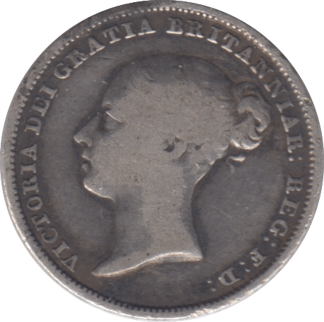 1839 SIXPENCE ( FINE ) - Sixpence - Cambridgeshire Coins