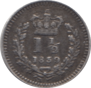 1839 THREE HALFPENCE ( GF ) - Cambridgeshire Coins