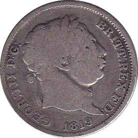 1819 SHILLING ( FAIR )