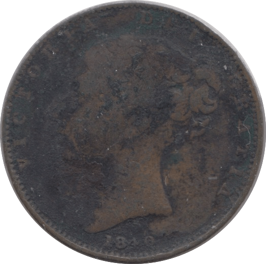 1840 FARTHING ( FAIR ) 2 - Farthing - Cambridgeshire Coins