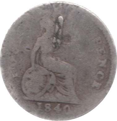 1840 FOURPENCE 2 ( FAIR ) - Fourpence - Cambridgeshire Coins