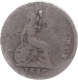 1840 FOURPENCE 2 ( FAIR ) - Fourpence - Cambridgeshire Coins