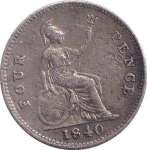 1840 FOURPENCE ( GF ) - Fourpence - Cambridgeshire Coins