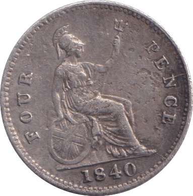 1840 FOURPENCE ( GF ) - Fourpence - Cambridgeshire Coins