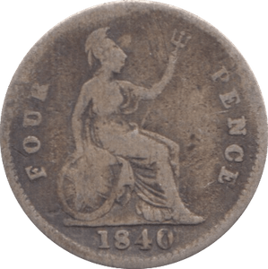 1840 FOURPENCE ( NF ) - Fourpence - Cambridgeshire Coins