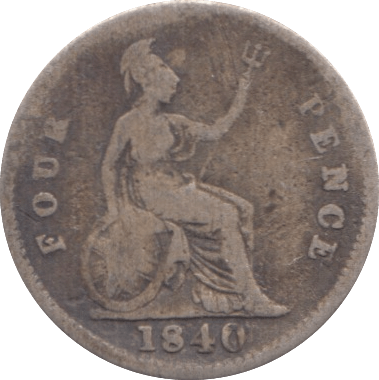 1840 FOURPENCE ( NF ) - Fourpence - Cambridgeshire Coins