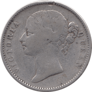 1840 INDIAN SILVER ONE RUPEE - SILVER WORLD COINS - Cambridgeshire Coins
