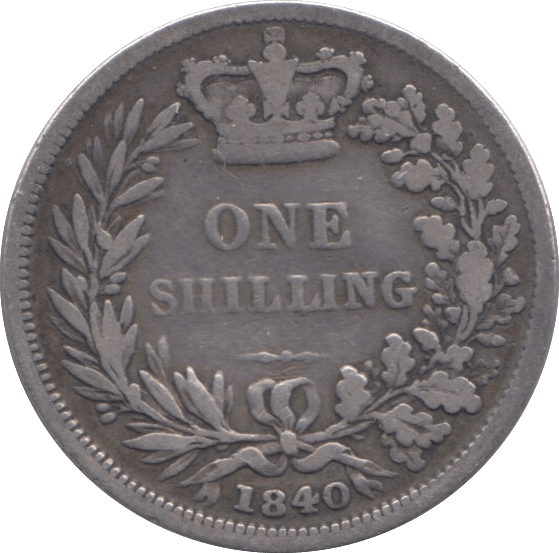 1840 SHILLING ( NF ) - Shilling - Cambridgeshire Coins