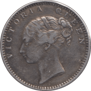 1840 SILVER HALF RUPEE INDIA - SILVER WORLD COINS - Cambridgeshire Coins