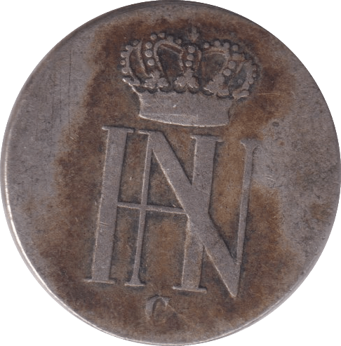 1840 SILVER THALER 1/12 GERMAN - SILVER WORLD COINS - Cambridgeshire Coins