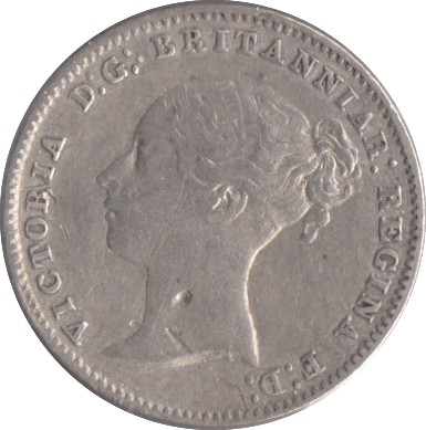 1840 SILVER THREEPENCE ( GF ) - Threepence - Cambridgeshire Coins