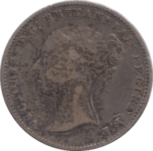 1841 FOURPENCE ( FINE ) - Fourpence - Cambridgeshire Coins