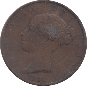 1841 HALFPENNY ( FAIR ) - Halfpenny - Cambridgeshire Coins