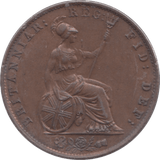1841 HALFPENNY ( UNC ) - Halfpenny - Cambridgeshire Coins