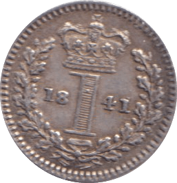 1841 MAUNDY PENNY ( UNC ) - Maundy Coins - Cambridgeshire Coins
