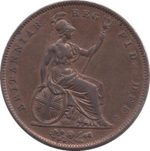 1841 PENNY ( AUNC ) 1 - Penny - Cambridgeshire Coins